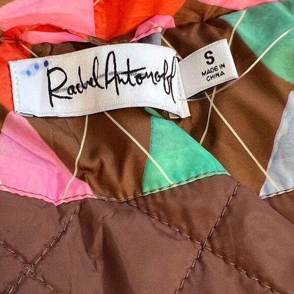 New Rachel Antonoff Toni Belted Puffer
Multicolor Size Small - Picture 9 of 10